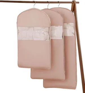 2 PCS Garment Bags Set for Hanging Clothes, 40" Suit Bags for Closet Storage, Dustproof Suit Cover Bags, Clothes Protectors Bag with zipper for Coats, Jackets, Shirts (M (2PCS))