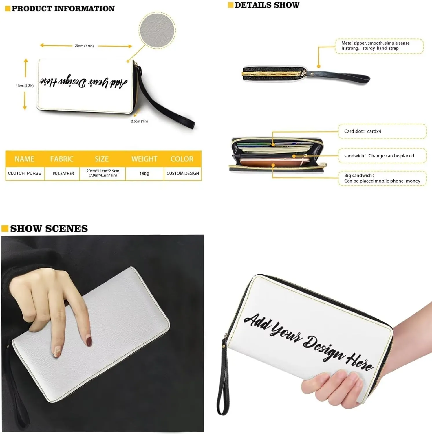 2Pcs Shoulder Bags Set Saddle Bags Tote Bag for Women Large Capacity with Zipper Wallet Women Wristlet