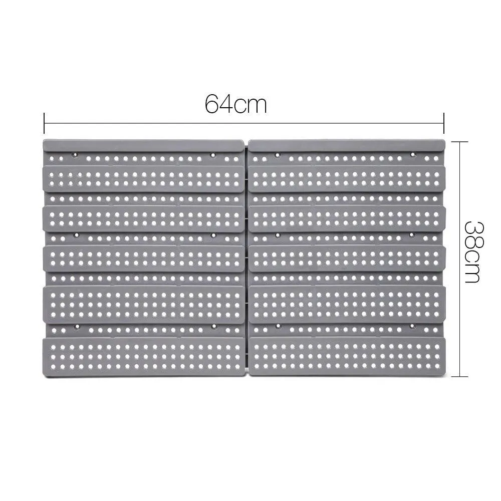 30 Bin Wall Mounted Rack Storage Organiser