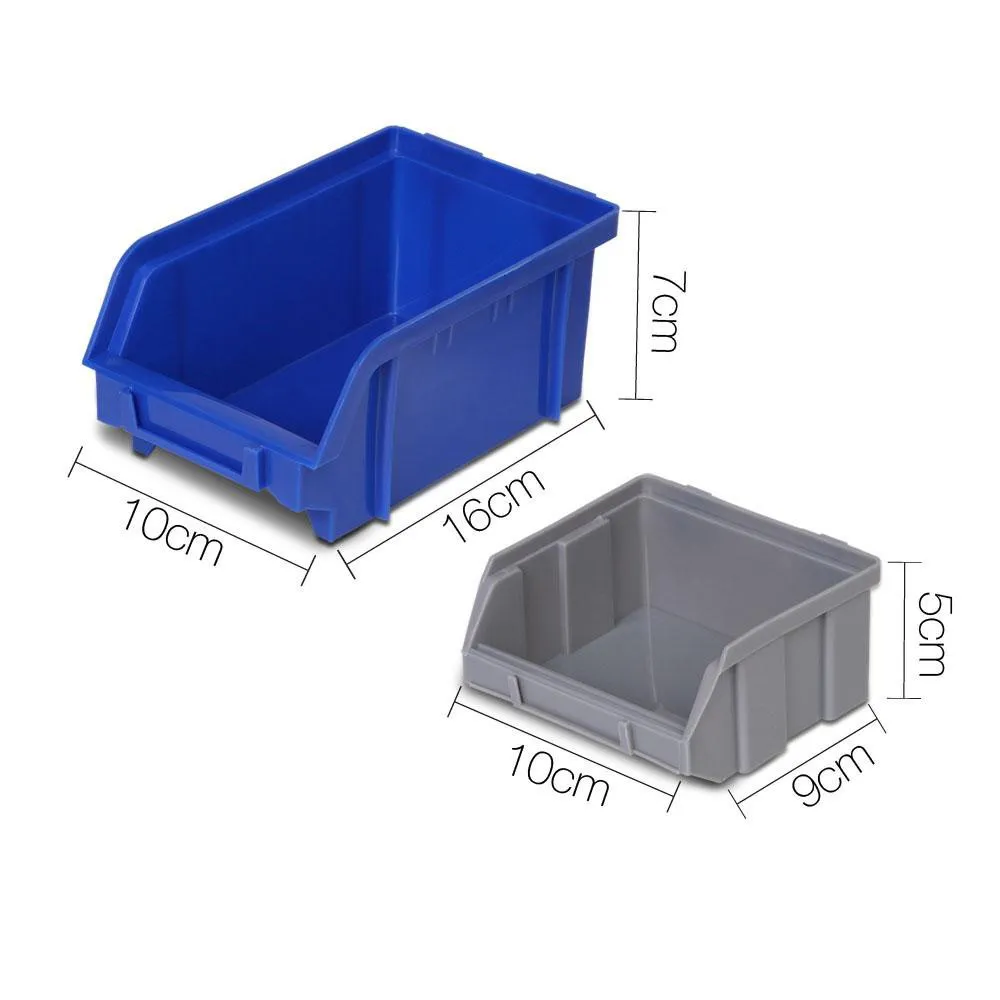 30 Bin Wall Mounted Rack Storage Organiser