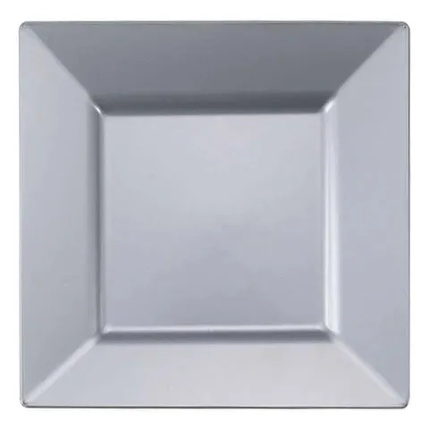 6.5" Plastic Square Dessert Plate (120/CS)