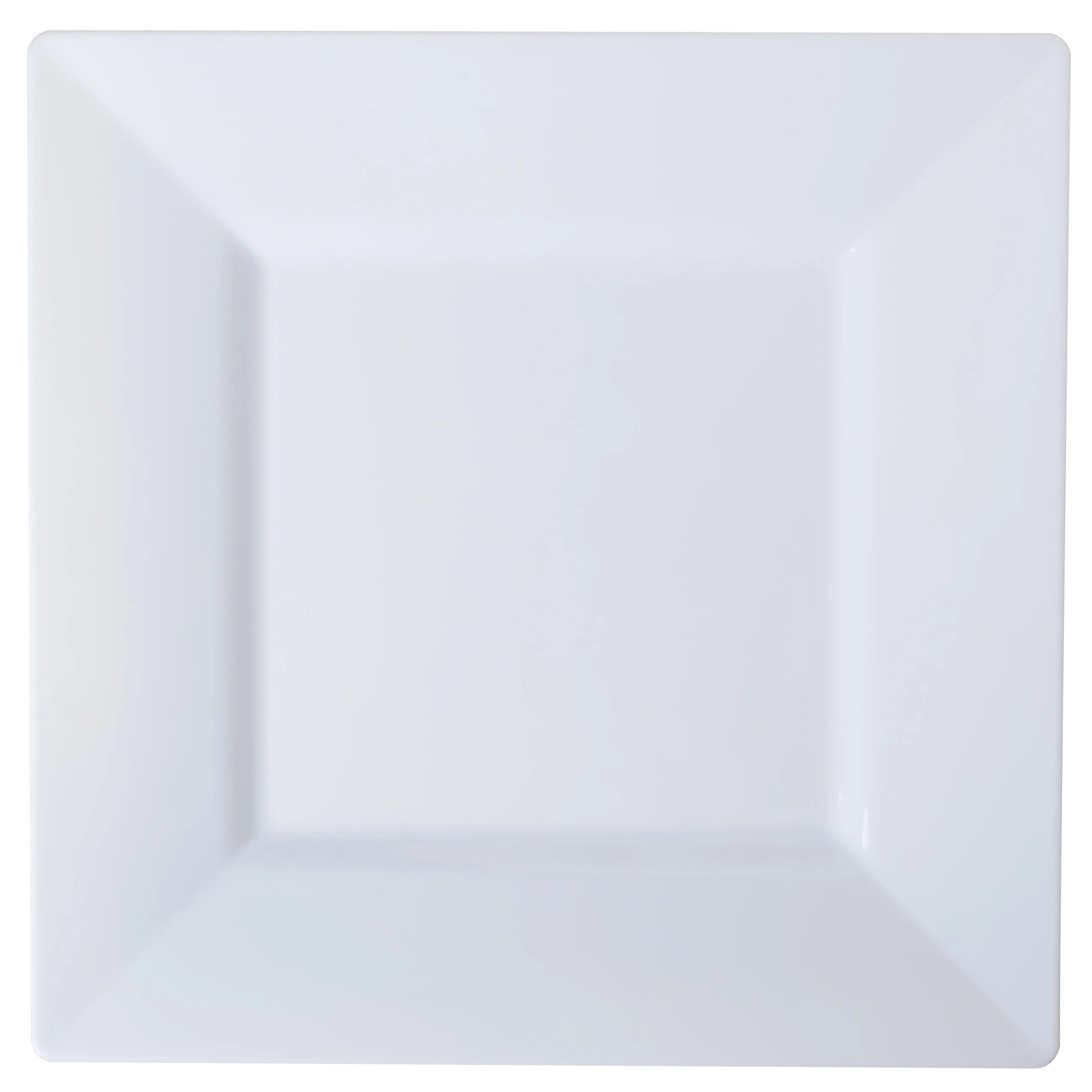 6.5" Plastic Square Dessert Plate (120/CS)