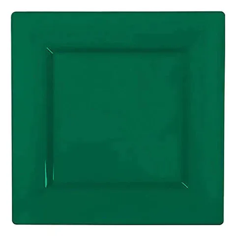 6.5" Plastic Square Dessert Plate (120/CS)