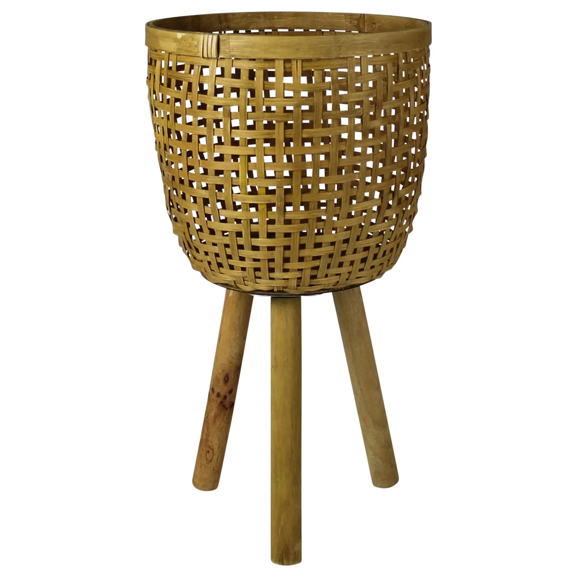 Acoma Baskets, Rattan - Set of 3 By HomArt