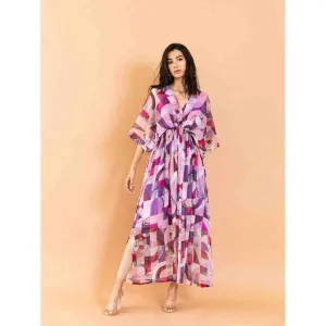 AROOP SHOP INDIA Zayna Multi-Color Dress (Set of 2)