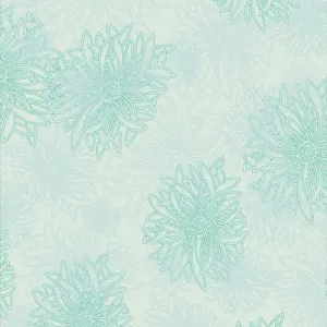 Art Gallery Floral Elements Icy Blue