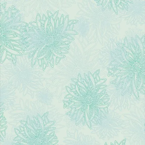 Art Gallery Floral Elements Icy Blue
