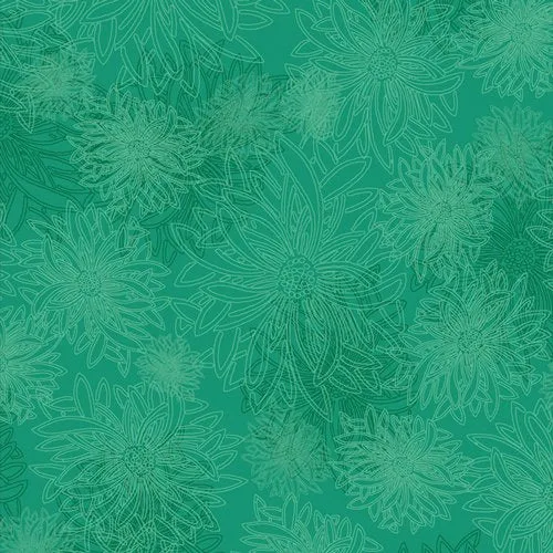 Art Gallery Floral Elements Tropical Green 540