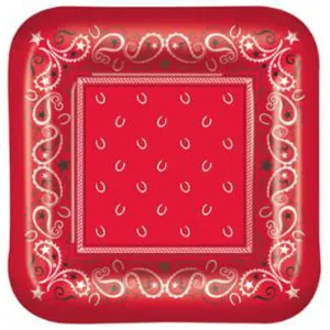 Bandana Plates – 7" Pack Of 8
