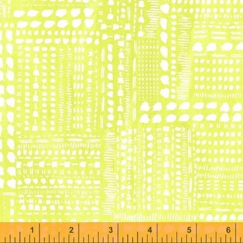 Blush & Blooms Dotted Patchwork Lime