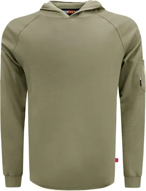 BOCOMAL FR Hooded T Shirts 7.1oz Flame Resistant FR Shirt NFPA2112 CAT2 Fire Retardant Work Hoodies