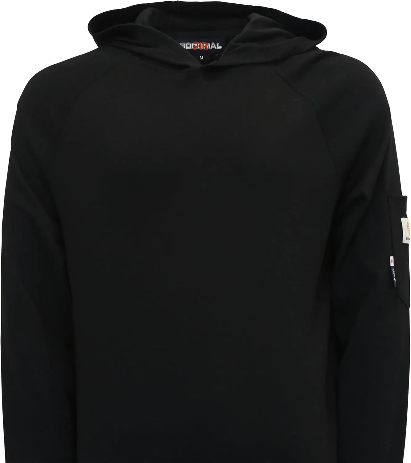 BOCOMAL FR Hooded T Shirts 7.1oz Flame Resistant FR Shirt NFPA2112 CAT2 Fire Retardant Work Hoodies