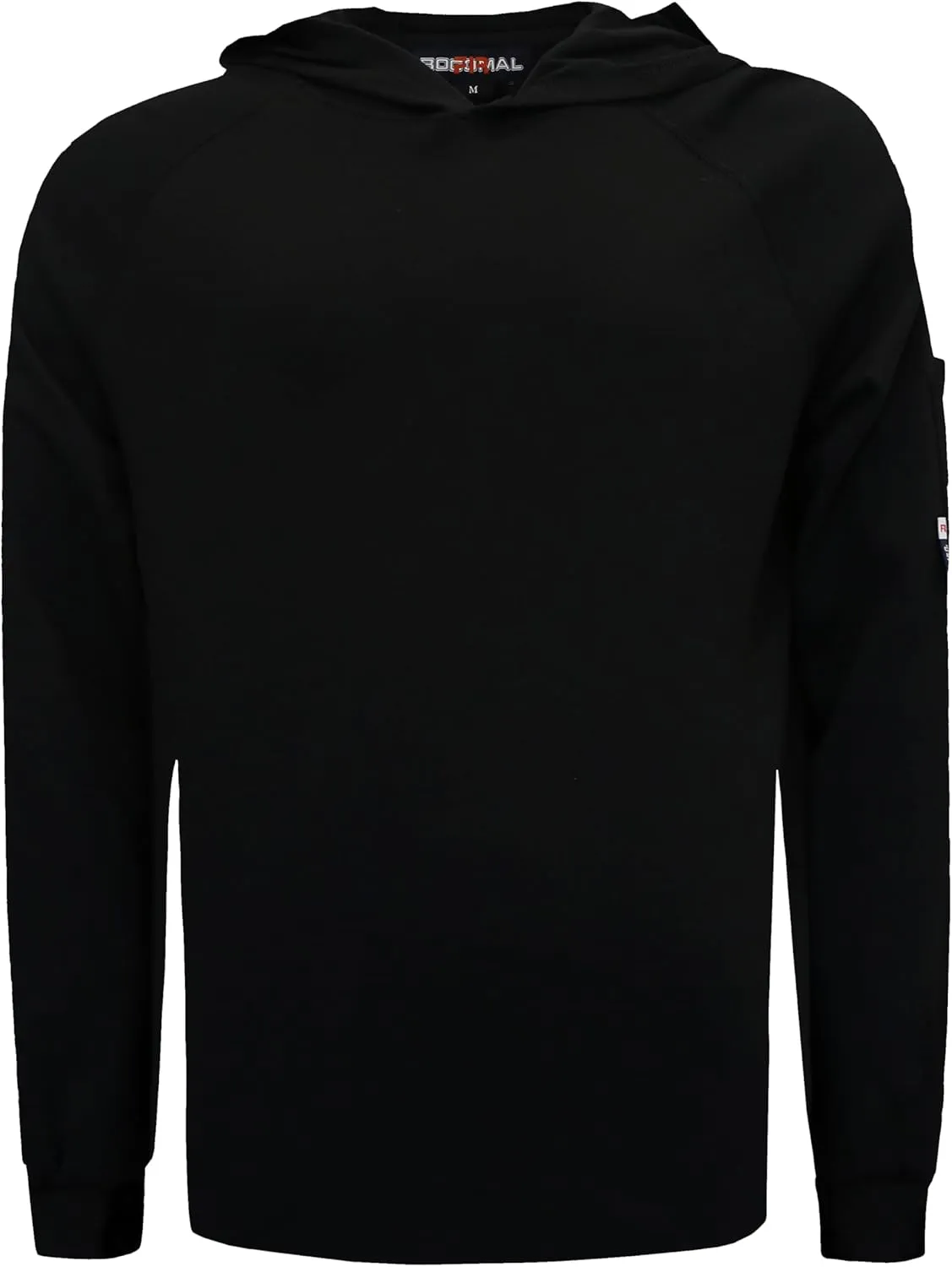 BOCOMAL FR Hooded T Shirts 7.1oz Flame Resistant FR Shirt NFPA2112 CAT2 Fire Retardant Work Hoodies