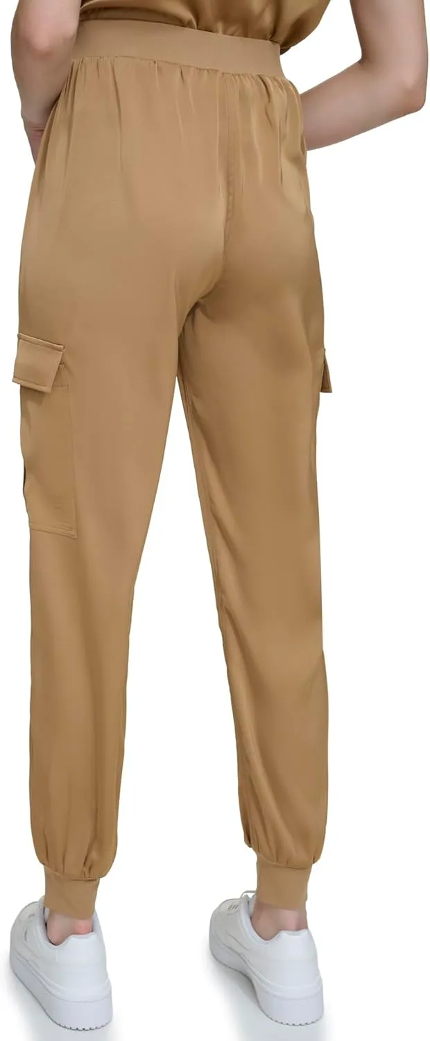 Calvin Klein Women's Woven Pull on Jogger Pant