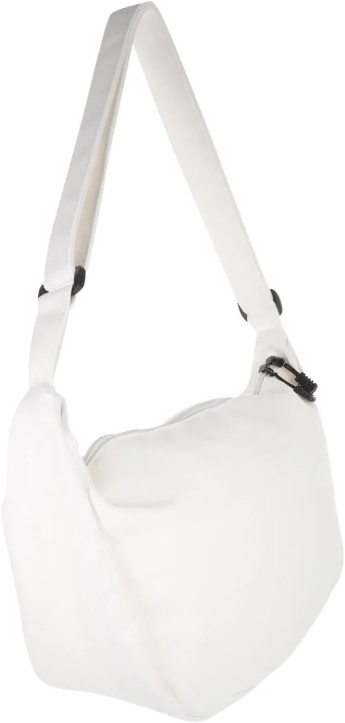 Canvas Bag Messenger Bag for Women Crossbody Bag Shoulder Bag Dumpling Sling Bag Crossbody Sling Bag