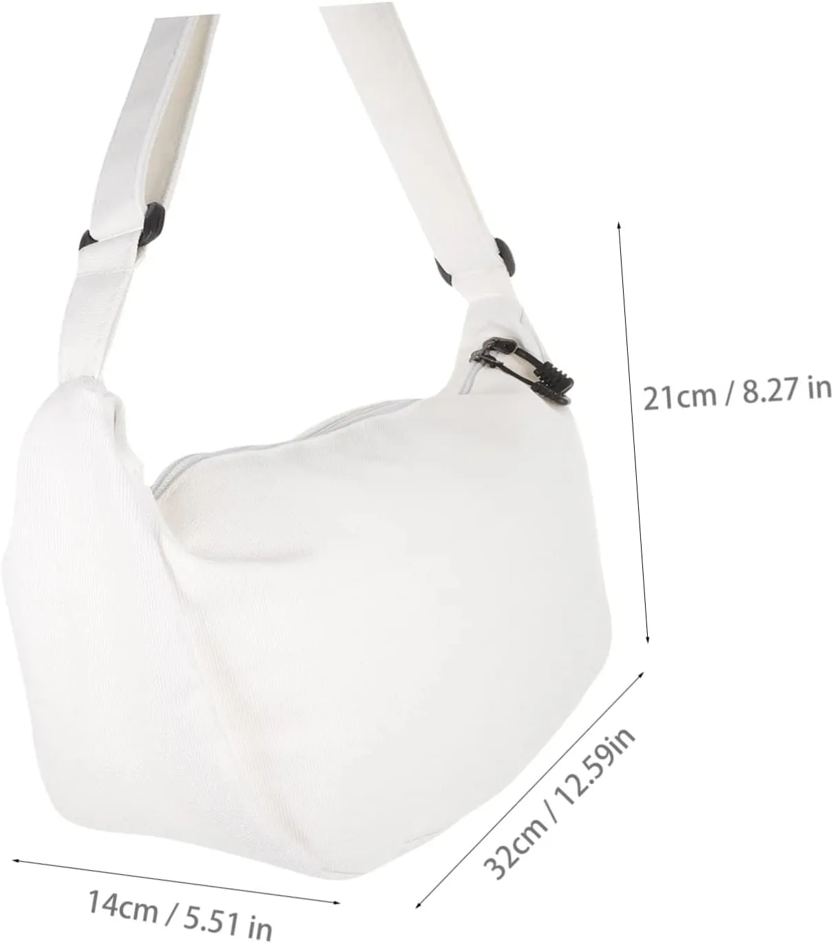 Canvas Bag Messenger Bag for Women Crossbody Bag Shoulder Bag Dumpling Sling Bag Crossbody Sling Bag