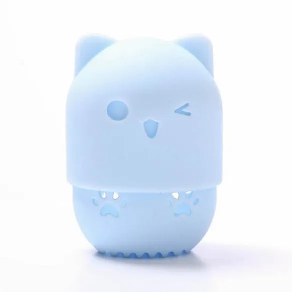 Cat Powder Makeup Blender Holder