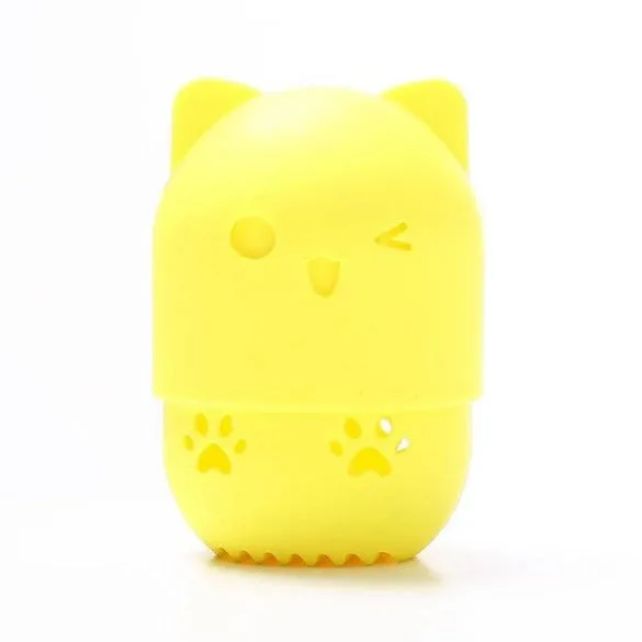 Cat Powder Makeup Blender Holder