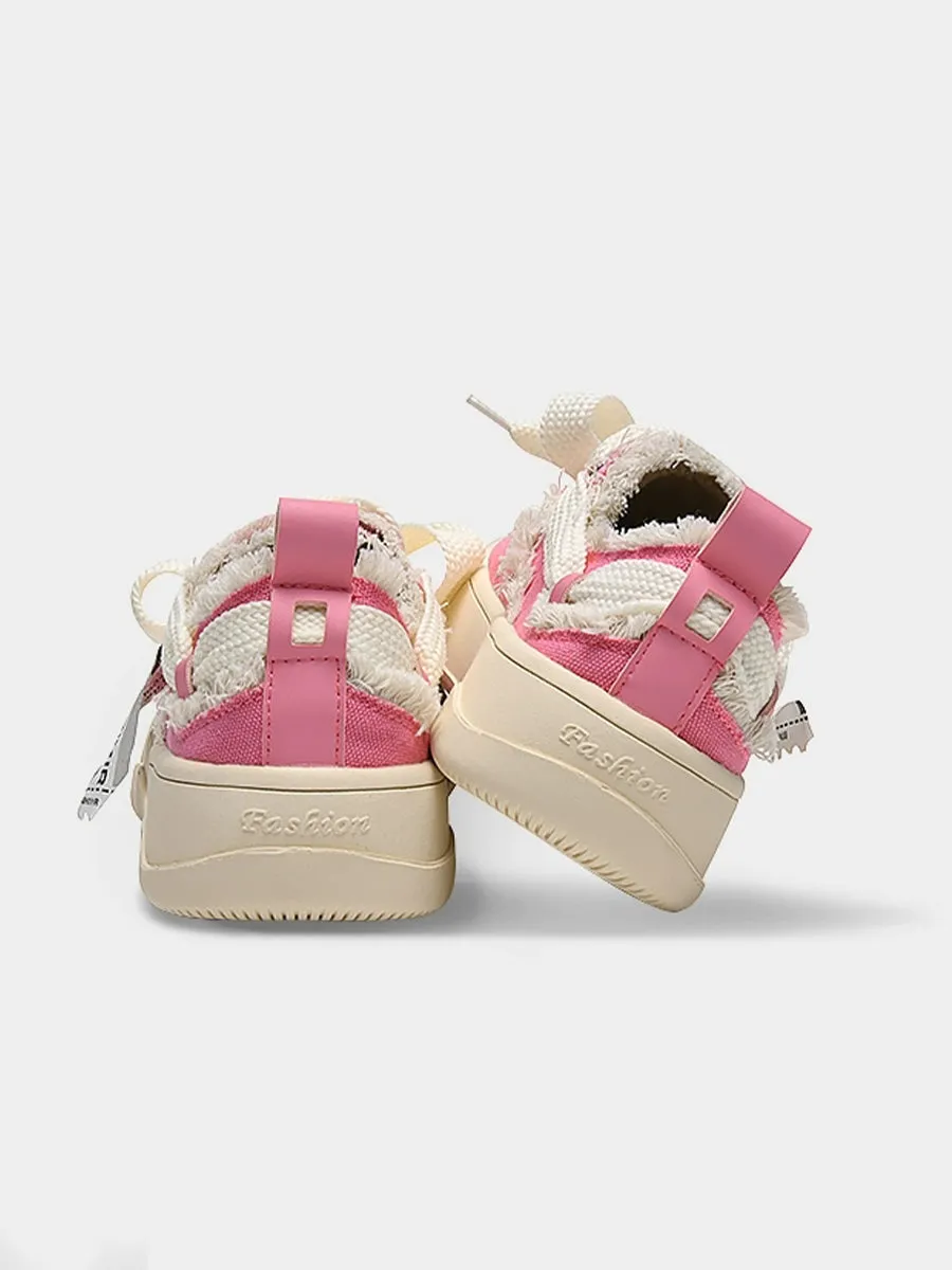 Chunky Sole Breathable Casual Shoes