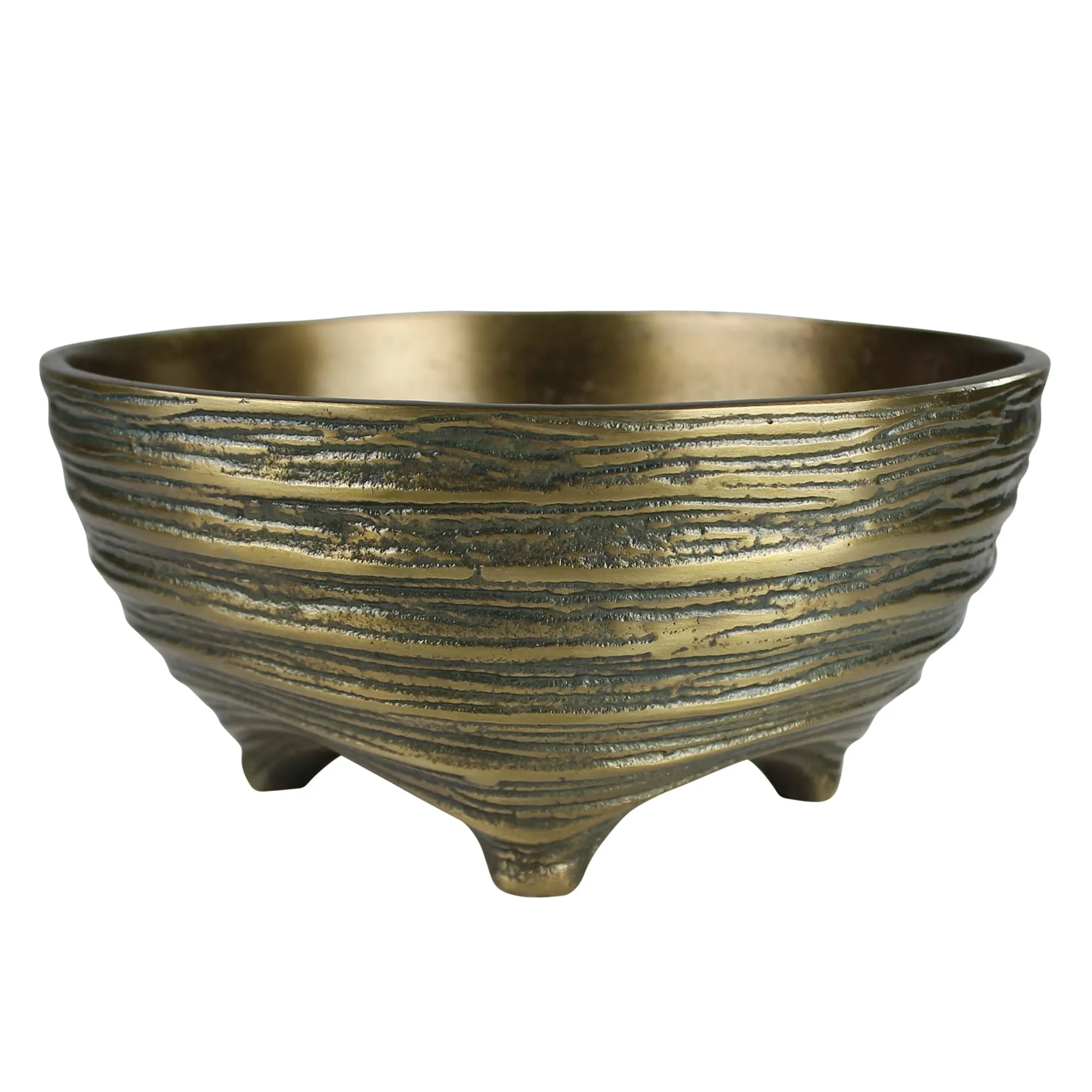 Cleary Bowl, Brass - Small Set Of 2 By HomArt