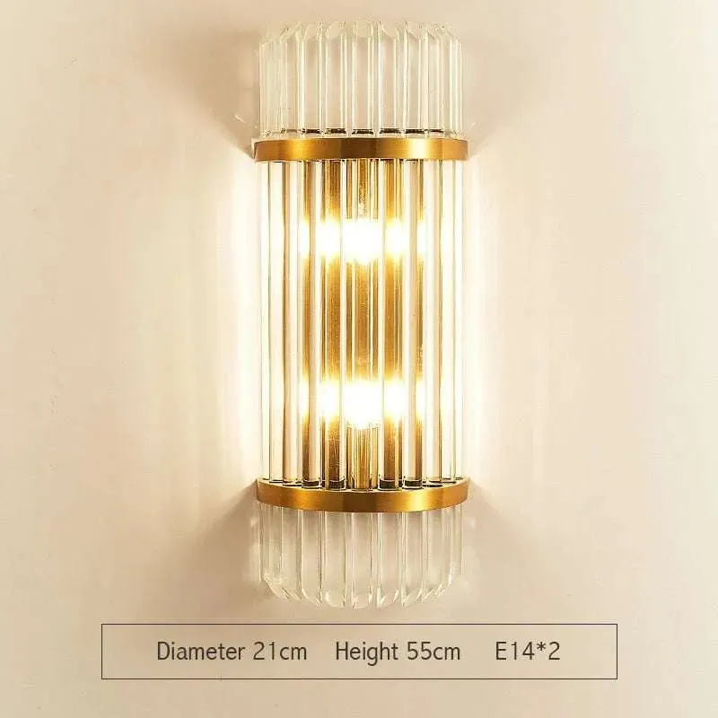 Crystal Elegance Wall Lights