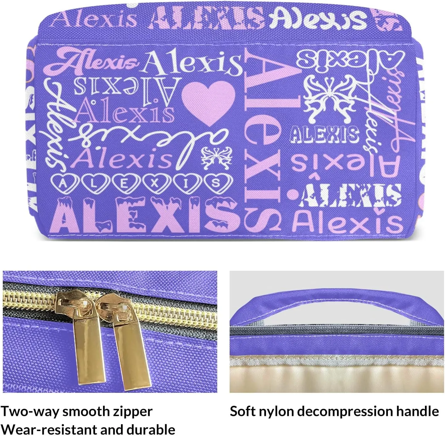 Custom Diaper Bags Purple Pink Backpack Personalized Boy Girl Mommy Bags Gifts for Father Mother