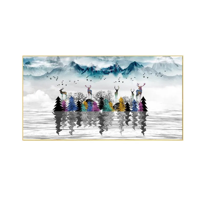 Deer Island Wall Painting