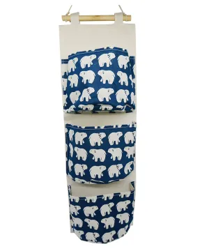 Docharn Fabric Hanging Storage Bag Wall Closet Novelty Hanging Organizer Over the Door