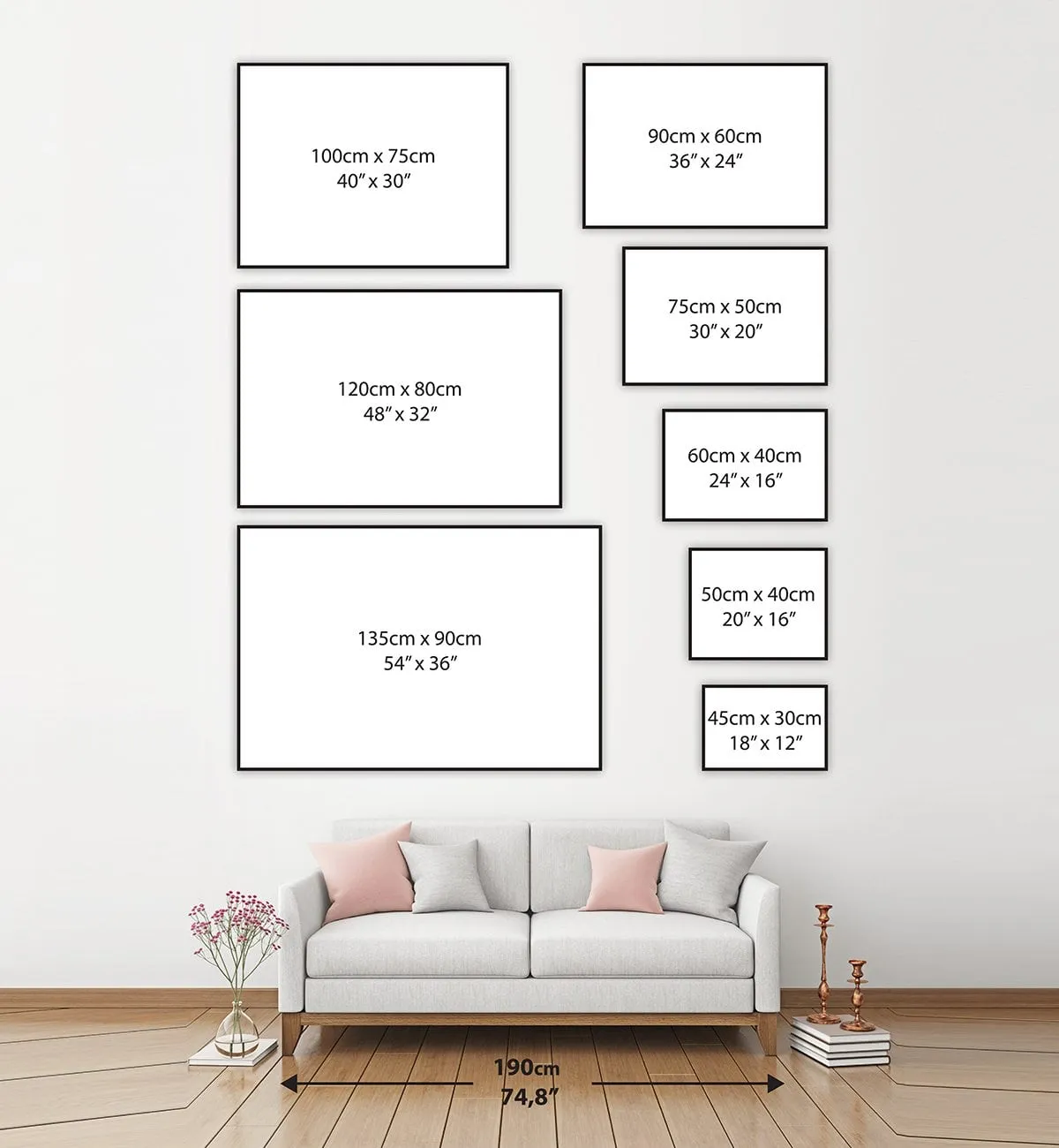 Elephant Touch | Canvas Wall Art Print