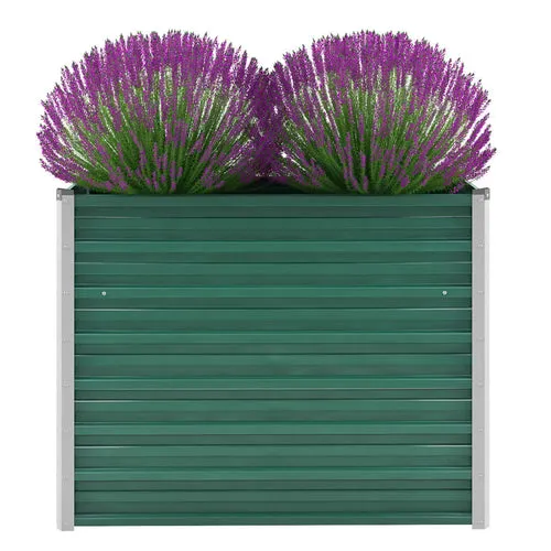 Garden Raised Bed Anthracite Galvanized Steel