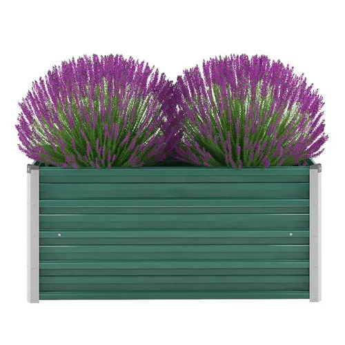 Garden Raised Bed Anthracite Galvanized Steel