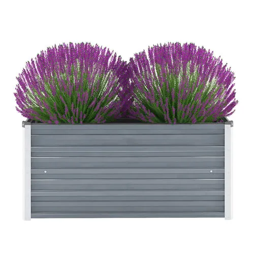 Garden Raised Bed Anthracite Galvanized Steel