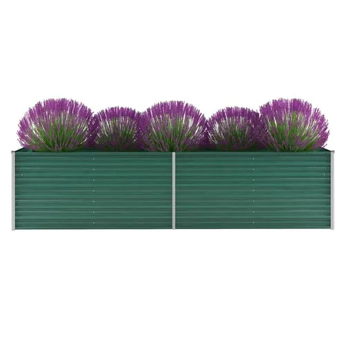 Garden Raised Bed Anthracite Galvanized Steel