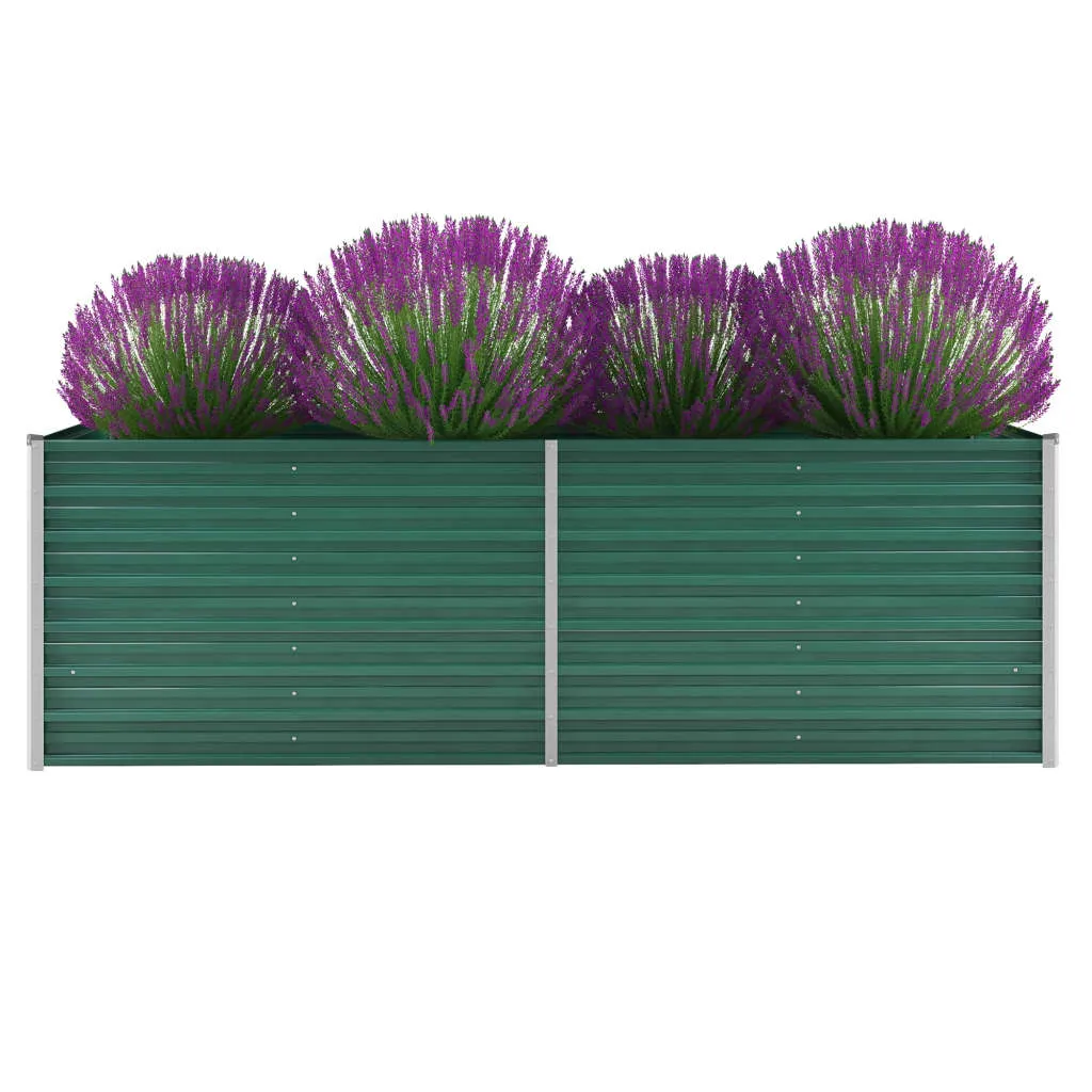 Garden Raised Bed Anthracite Galvanized Steel