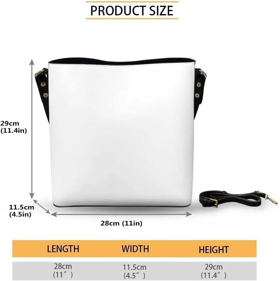 GIFTPUZZ Bucket Bags for Women Bucket Bag Purses Bucket Bag Crossbody Bucket Bags Handbags (11 * 4.5 * 11.4in)