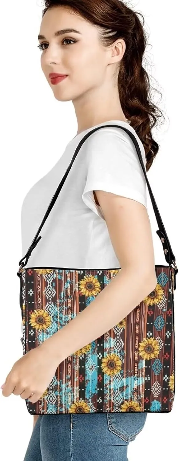 GIFTPUZZ Bucket Bags for Women Bucket Bag Purses Bucket Bag Crossbody Bucket Bags Handbags (11 * 4.5 * 11.4in)