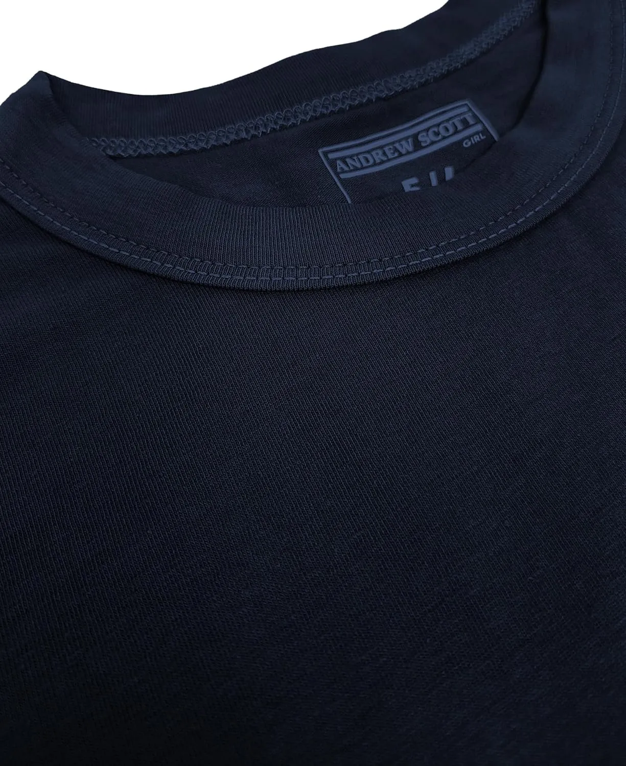 Girls Long Sleeve Performance Tops | All Season Natural Cotton Stretch Color T Shirts | Multi Packs Colors