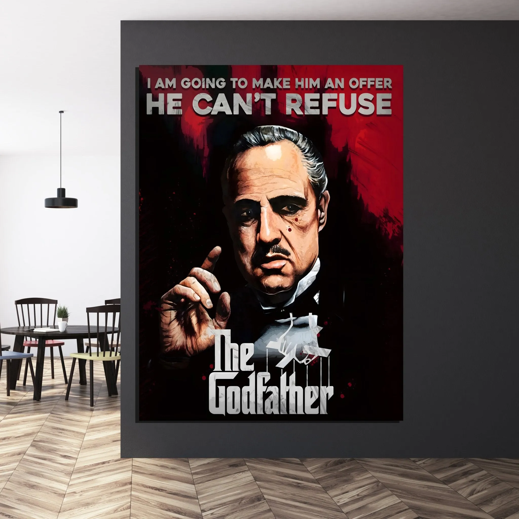 GodFather Wall Art