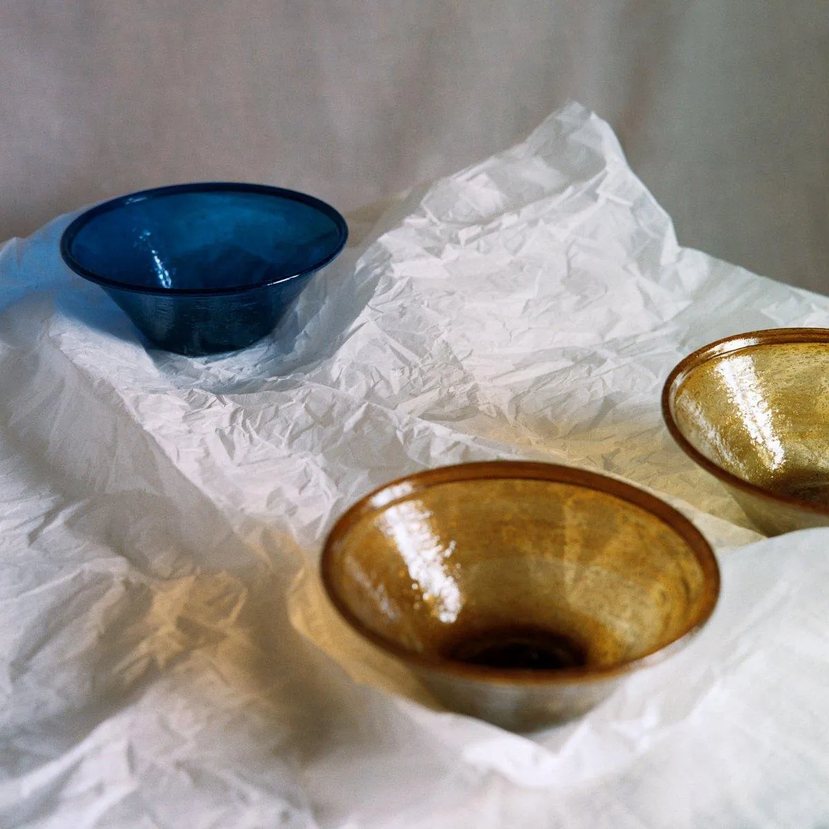 Gold Glass Bowls