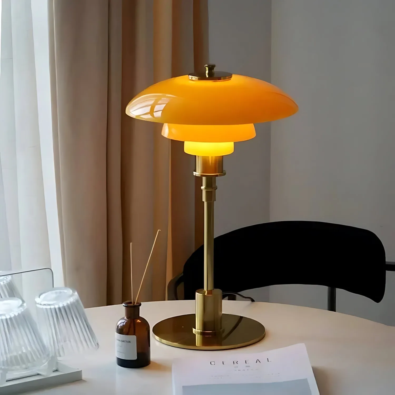 Götaland - Scandinavian Glass Table Lamp