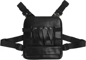 Hair Stylist Waist Bag, Barber Accessories PU Large Capacity Multifunctional Salon Pouch for Professional Barbers and Hairdressers