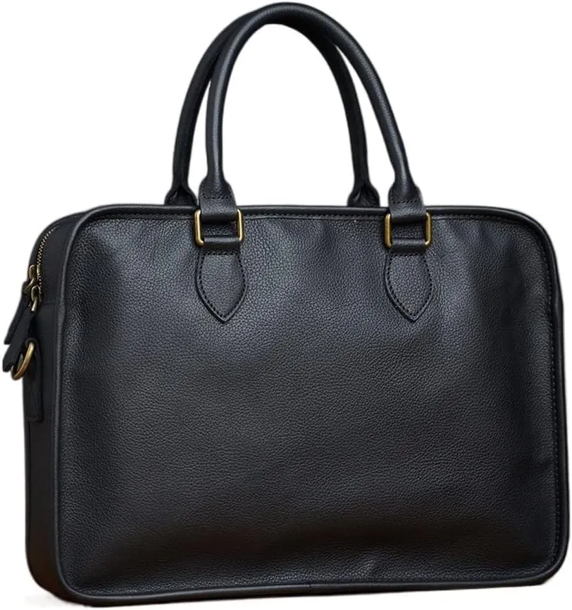 HBJWOV Genuine Leather Bag Men's Briefcase Office Bags For Men Bag Man's Laptop Bags Male Briefcase Handbag