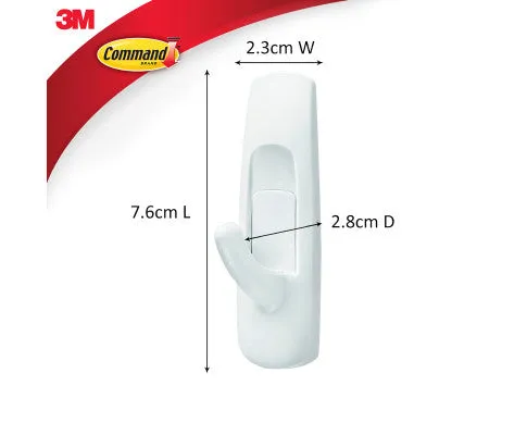 Hook Medium 3M Command  Pack 2 Box of 6