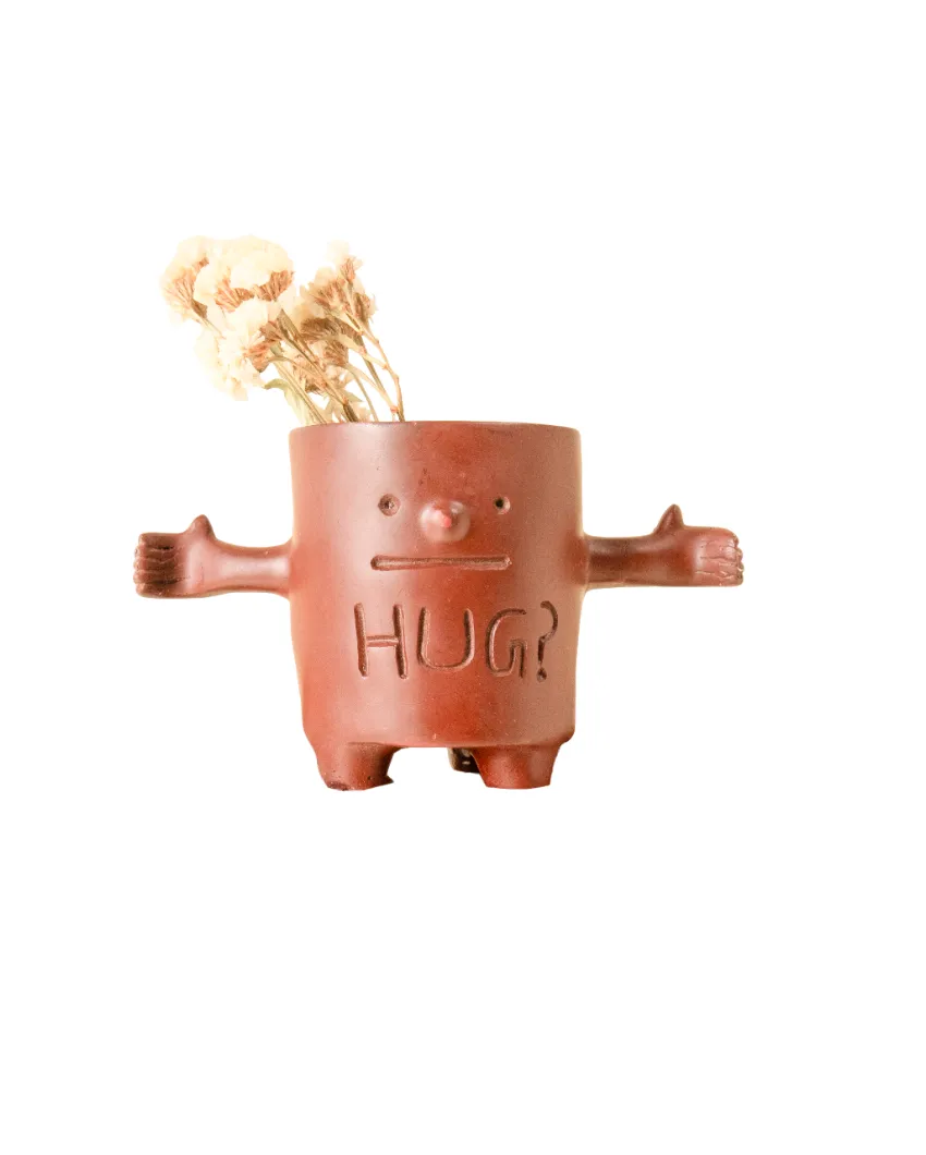 Hug and Grow Planter | Brown | Plant Not Included