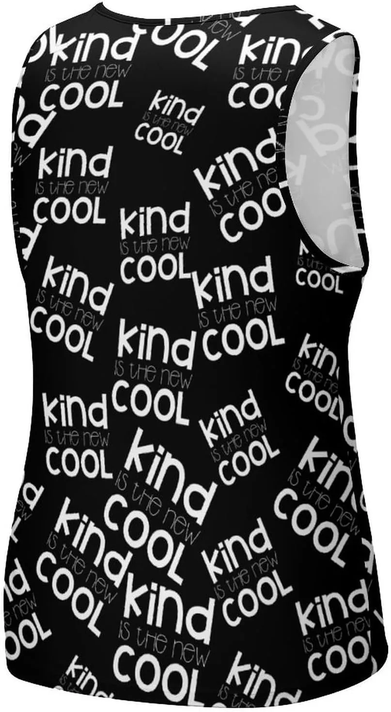 Kind New Cool Men's Tank Tops Summer Sleeveless T-Shirts Gym Workout Tee Casual Beach Tee