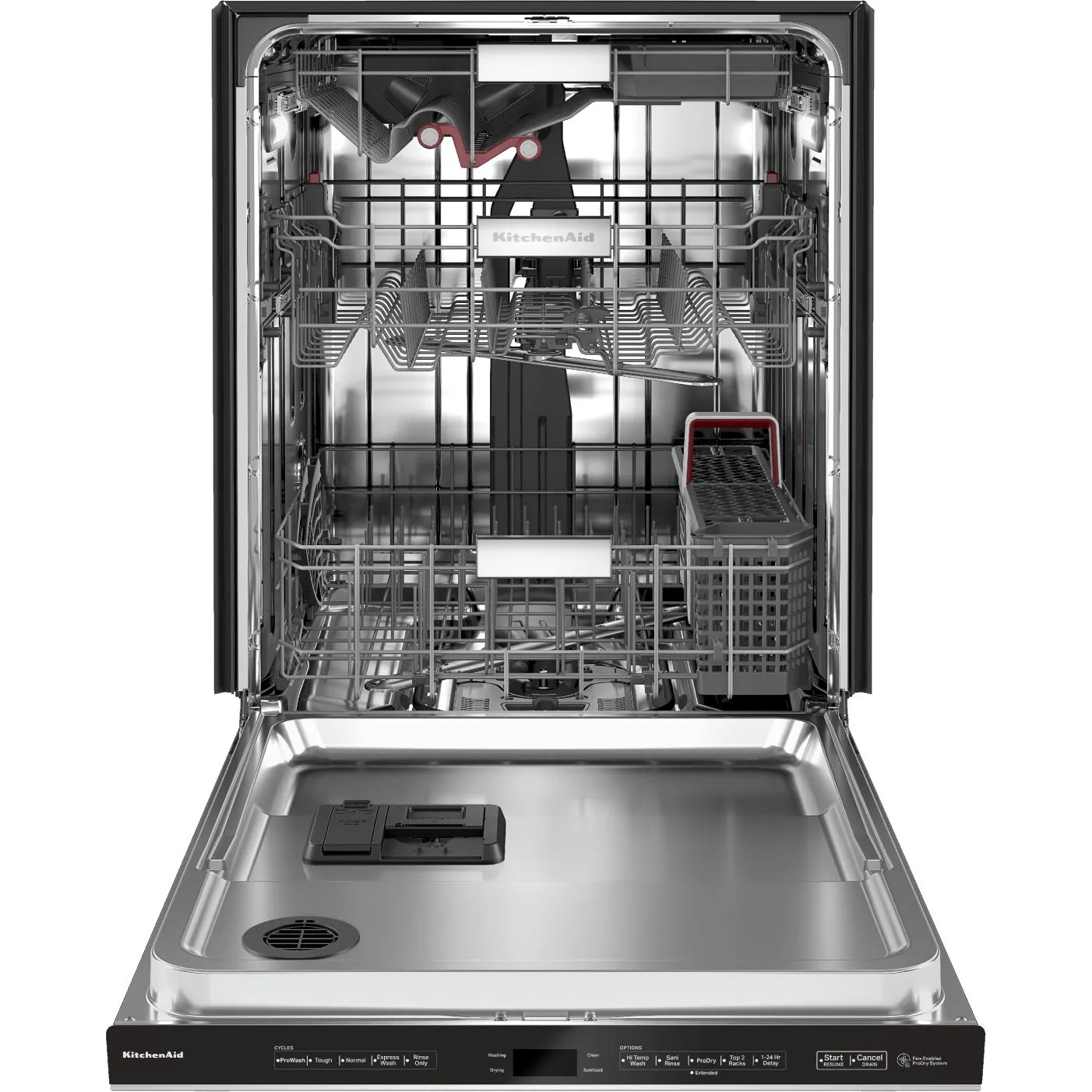 KitchenAid 24-inch Built-in Dishwasher with FreeFlex™ Third Rack KDPM804KPS