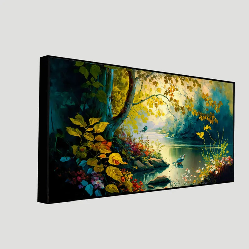 Lone Lamina Wall Painting