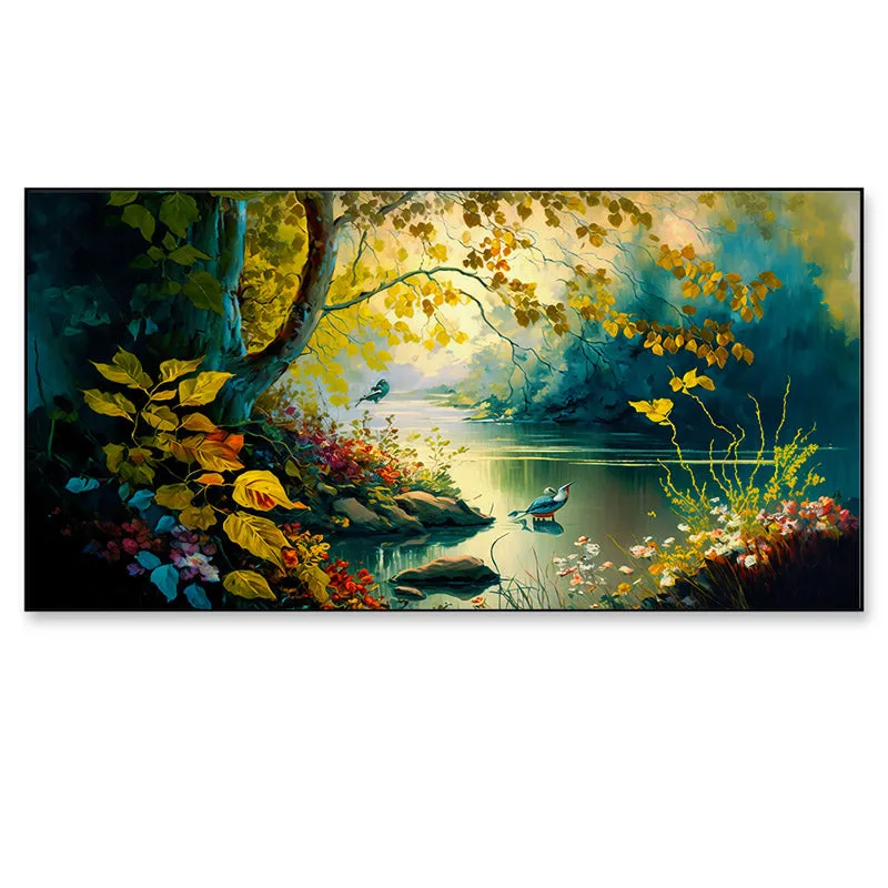 Lone Lamina Wall Painting
