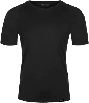 Men Crew Neck Undershirts with Sweatproof Solid T Shirt with Pads Modal Tops