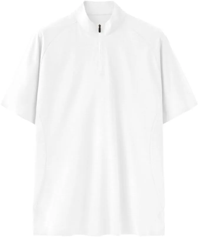 Men's Half-Zip UPF 50  Quick-Dry Workout Shirt | Moisture-Wicking, Breathable, Lightweight Cool-Touch